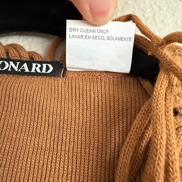 Nina Leonard One Size Wool Boho Western Fringe Festival Poncho Wrap Cardigan‎ - Picture 5 of 7